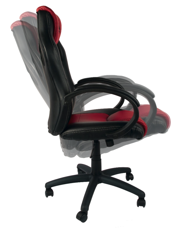 Photo de l'inclinaison du fauteuil gaming Jotun Drakkar de Konix