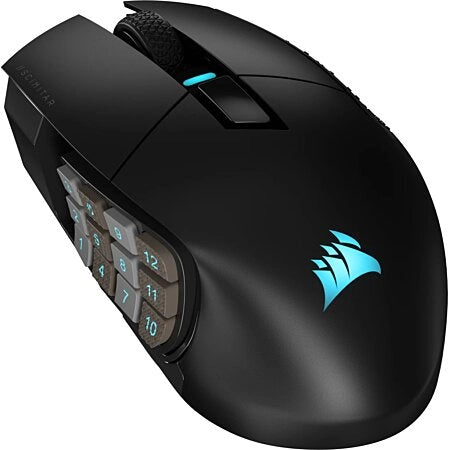 CORSAIR GAMING MOUSE WLESS SCIMITAR ELITE RGB BLACK