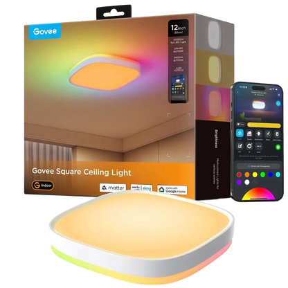 Govee 30 cm RGBWW + RGBIC – Wi-Fi / Bluetooth, 28 W