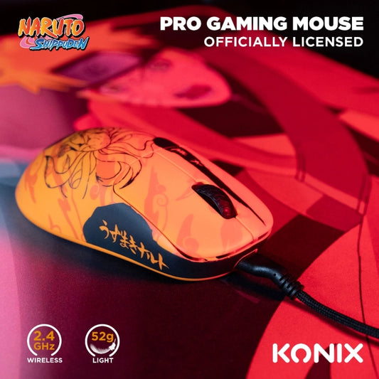 Konix - Souris Gaming Pro - Naruto