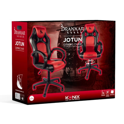 Photo du carton du fauteuil gaming Jotun Drakkar de Konix