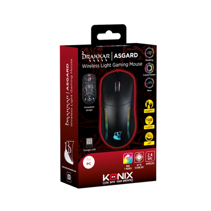 Konix - Souris sans fil Asgard - Drakkar
