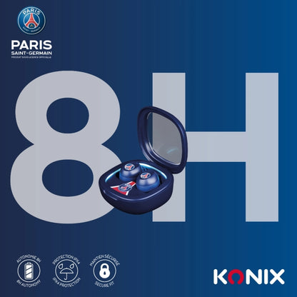 Écouteurs sans fil bleu TWS - PSG